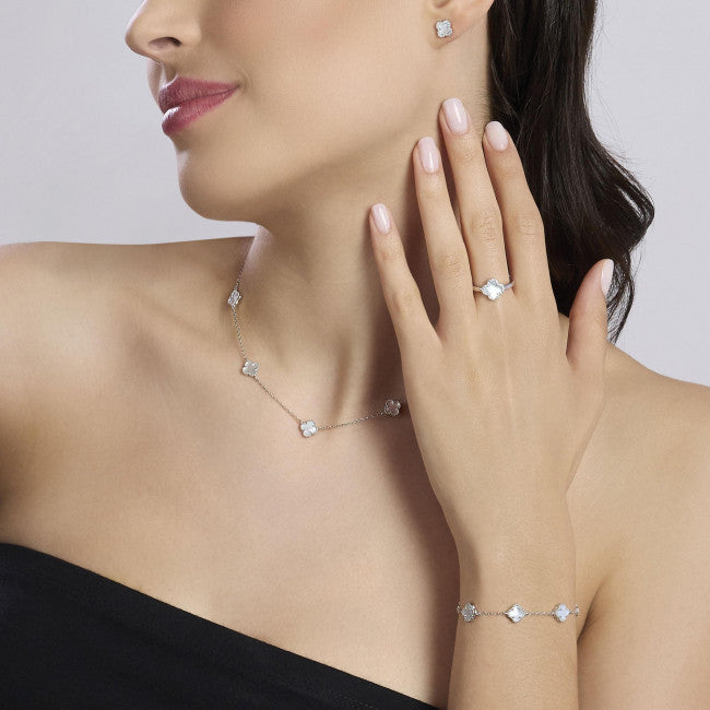 Anello Mabina Argento Jasmine