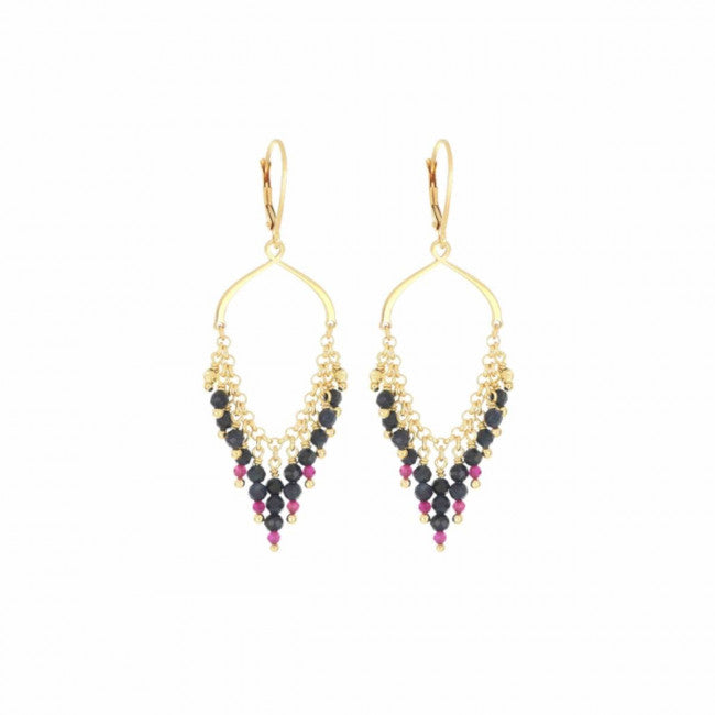Orecchini Maman Et Sophie Argento 925 Frange