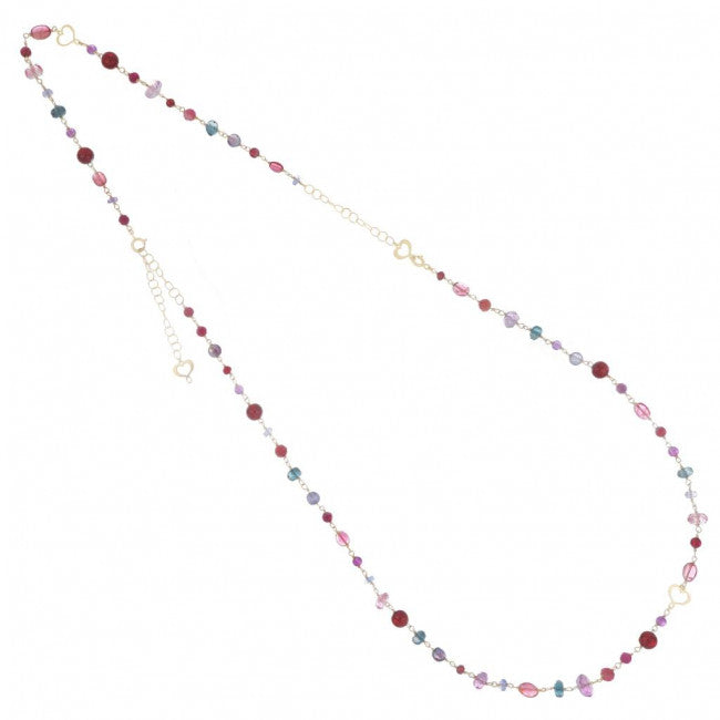 Collana e Bracciale Maman & Sophie Nuvole Rosso