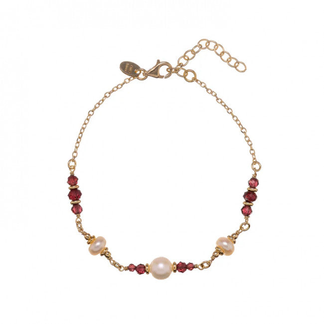 Bracciale Alisia Argento 925 Garnet