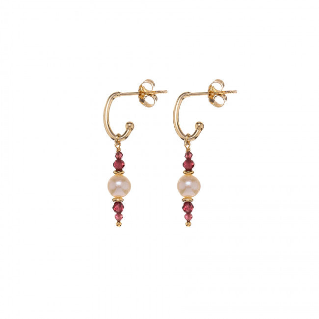 Orecchini Alisia Argento 925 Garnet