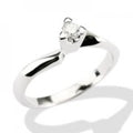 Anello Gemoro Oro 18kt Gr. 2,90 Diamante Ct. 0,18
