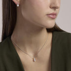 Collana Mabina Argento Rouge