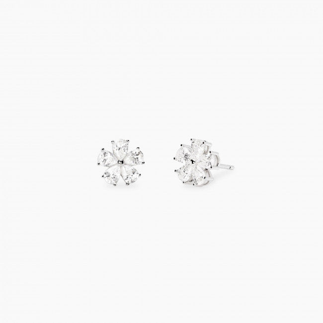 Orecchini Mabina Argento Petali di Luce