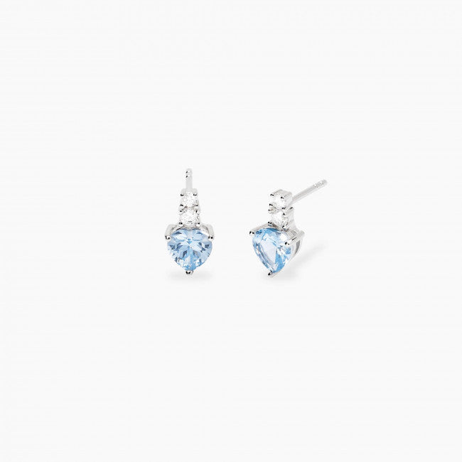 Orecchini Mabina Argento Rouge
