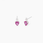 Orecchini Mabina Argento Rouge