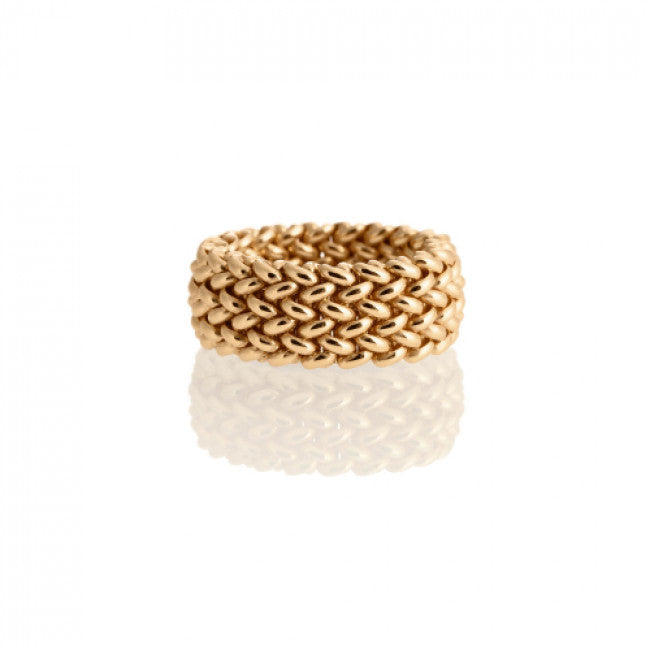 Anello Unoaerre Chicco Dorato Arg. 925