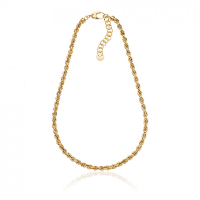 Collana Unoaerre Korda Dorata Arg. 925