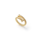 Anello Unoaerre Chiodo Ottone Dorato