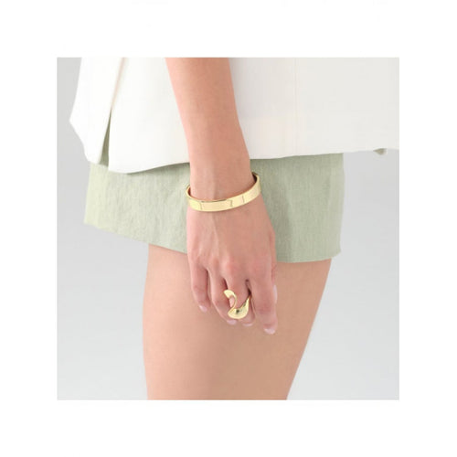Anello Unoaerre Line Ottone Dorato