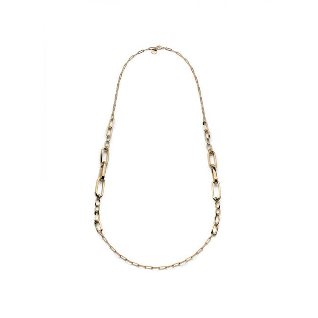 Collana Unoaerre Catena Ottone Dorato