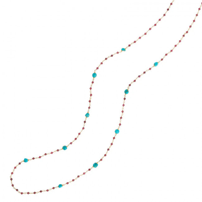 Collana Rosso Prezioso Argento 925 Shine