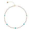 Girocollo Rosso Prezioso Argento 925 Shine