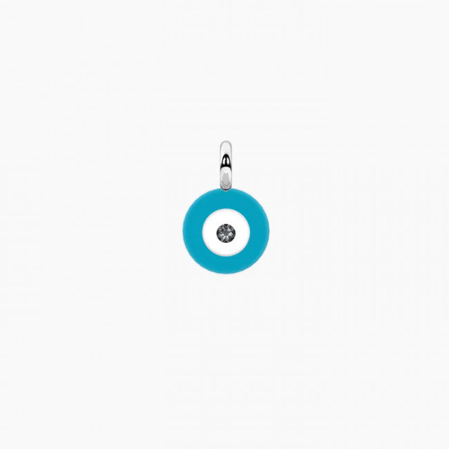 Kidult By You Charm Acciaio Occhio Greco