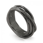 Anello Filodellavita 7 Fili Rock Argento 925 Brunito An9n