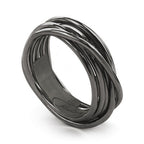 Anello Filodellavita 7 Fili Rock Argento 925 Brunito An9n