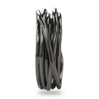 Anello Filodellavita 7 Fili Rock Argento 925 Brunito An9n