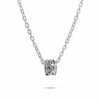 Ciondolo Filodellavita Mini 13 Fili in Oro Bianco e Diamante