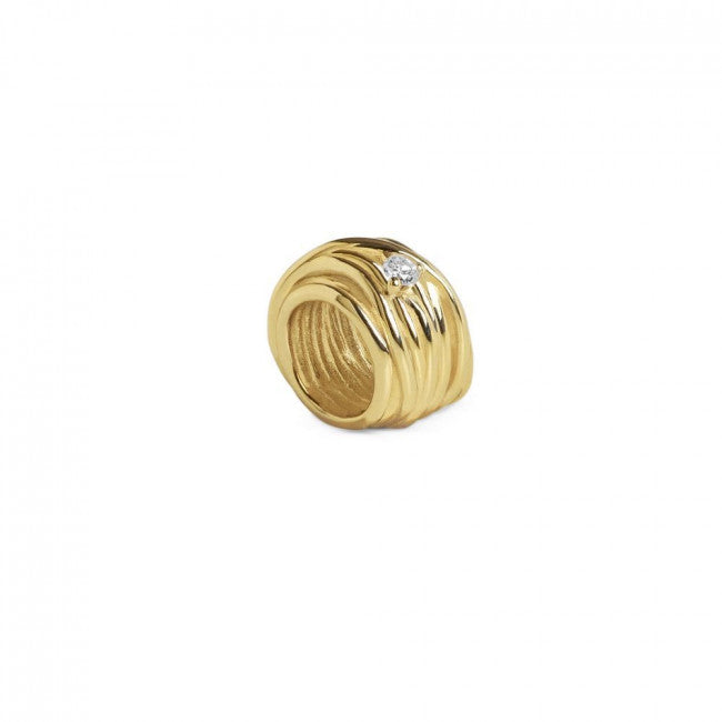 Ciondolo Filodellavita Mini 13 Fili in Oro Giallo e Diamante