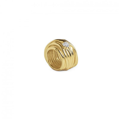 Ciondolo Filodellavita Mini 13 Fili in Oro Giallo e Diamante
