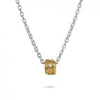 Ciondolo Filodellavita Mini 13 Fili in Oro Giallo e Diamante