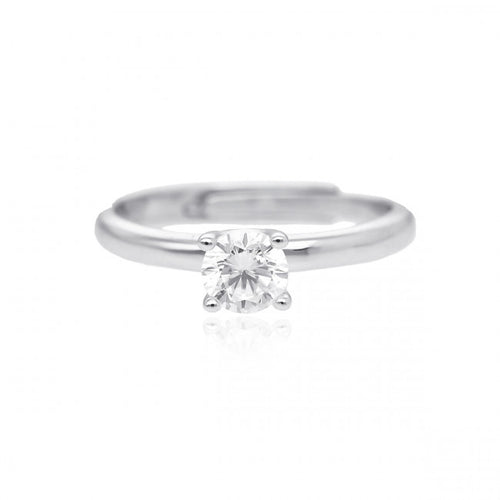 Anello Mabina Solitaire Argento