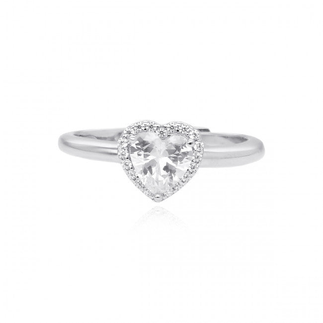 Anello Mabina Love Affair Argento