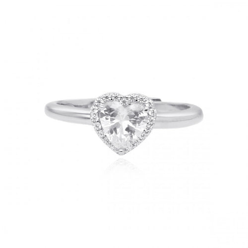 Anello Mabina Love Affair Argento