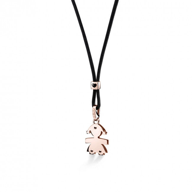 Ciondolo le Bebe' Bimba Oro Rosa