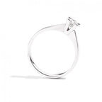 Anello Solitario Recarlo in Oro Bianco Maria Teresa
