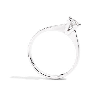 Anello Solitario Recarlo in Oro Bianco Maria Teresa