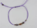 Bracciale Le Bebé I Dadini Cordino Lilla