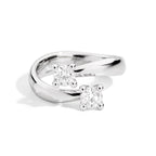 Anello Bilogy Recarlo Oro Bianco Eternity Diamanti 0,62 ct R02CO341/062 | ARVIMO Gioielli