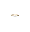 Anello Filo d'Amore Rubinia Oro Giallo e Diamante AN356GBT-12 | ARVIMO Gioielli