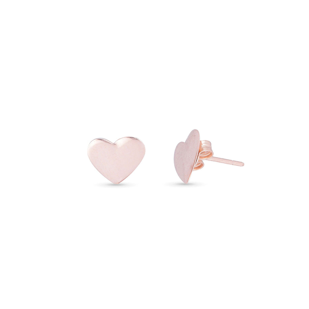 Orecchini Rubinia Cupido a Cuore Oro Rosa OR45R | ARVIMO Gioielli