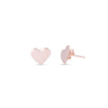 Orecchini Rubinia Cupido a Cuore Oro Rosa OR45R | ARVIMO Gioielli
