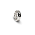 Anello Tamashii Fascia Argento 925 Mantra Om Mani Padme Hūm