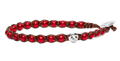 Bracciale Tamashii Essenza Agata Rosso Passione Argento 925