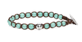 Bracciale Tamashii Essenza Agata Verde Menta Chiara Argento 925