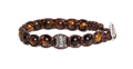 Bracciale Tamashii Occhio di Tigre Ruota della Preghiera 6 mm