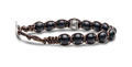Bracciale Tamashii Onice Satinato Ruota della Preghiera