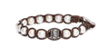 Bracciale Tamashii Perla Naturale Ruota della Preghiera 6 mm