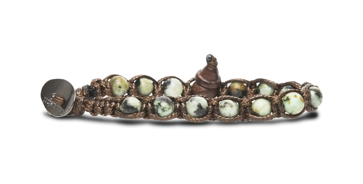 Bracciale Tamashii Turchese Africano Classico 6 mm