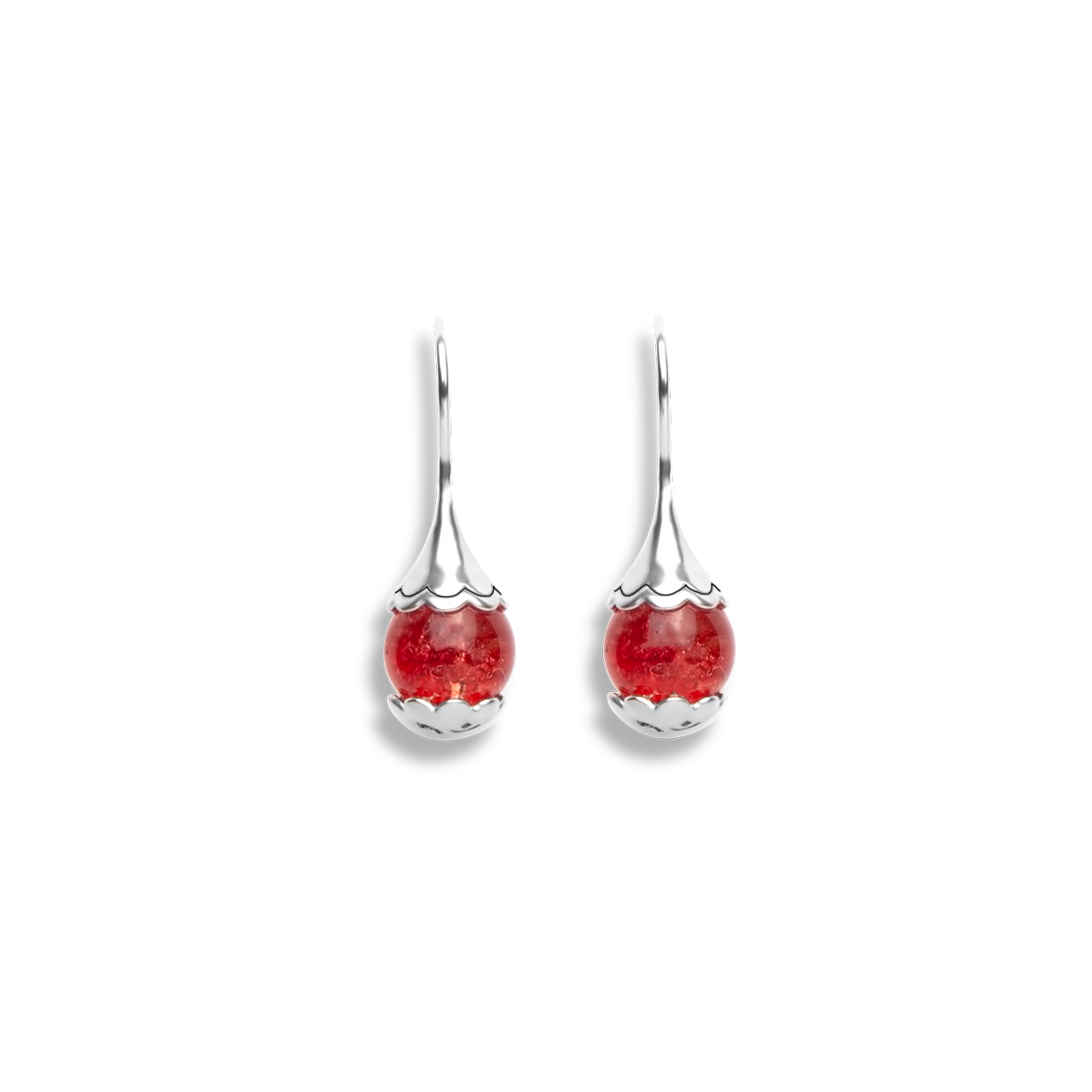 Orecchini Tamashii Ear-drops Agata Amarena Argento 925 EHST6-157 | ARVIMO Gioielli