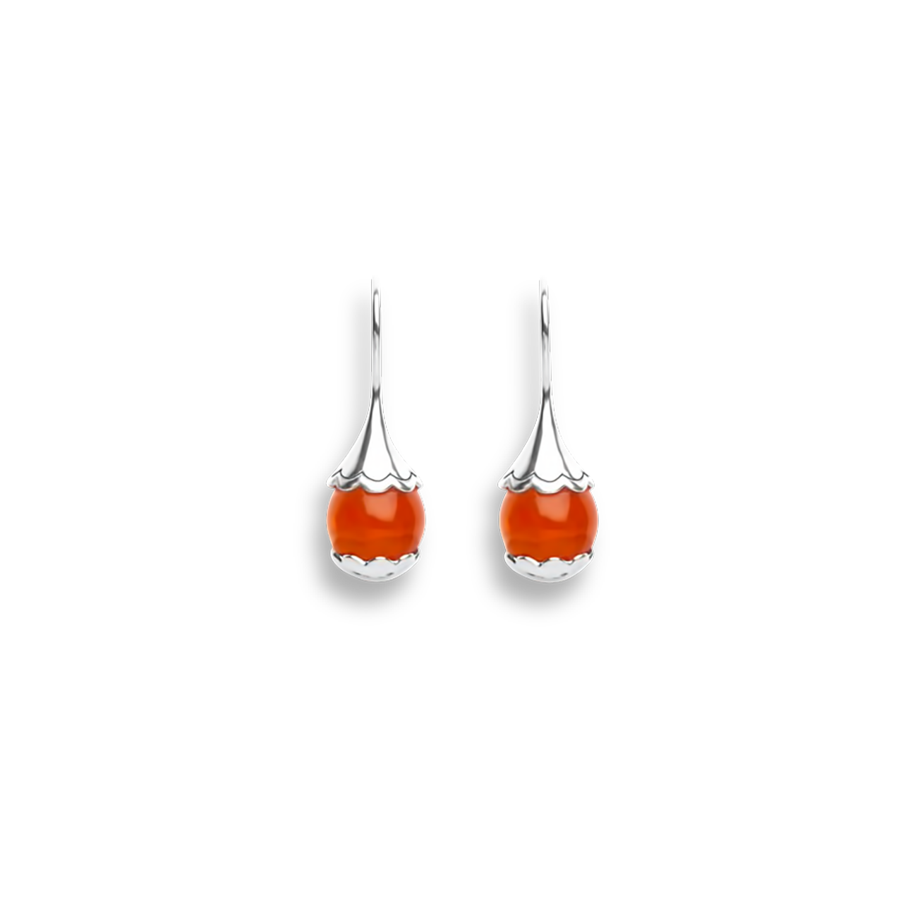 Orecchini Tamashii Ear-drops Corniola Argento 925 EHST6-19 | ARVIMO Gioielli