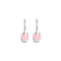 Orecchini Tamashii Ear-drops Giada Rosa Argento 925 EHST6-199 | ARVIMO Gioielli