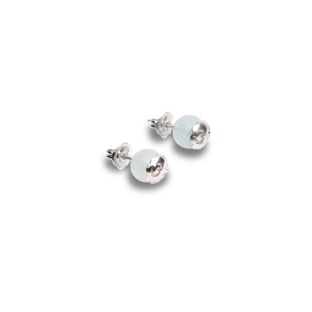 Orecchini Tamashii Sphere Acquamarina Argento 925 EHST8-255 | ARVIMO Gioielli