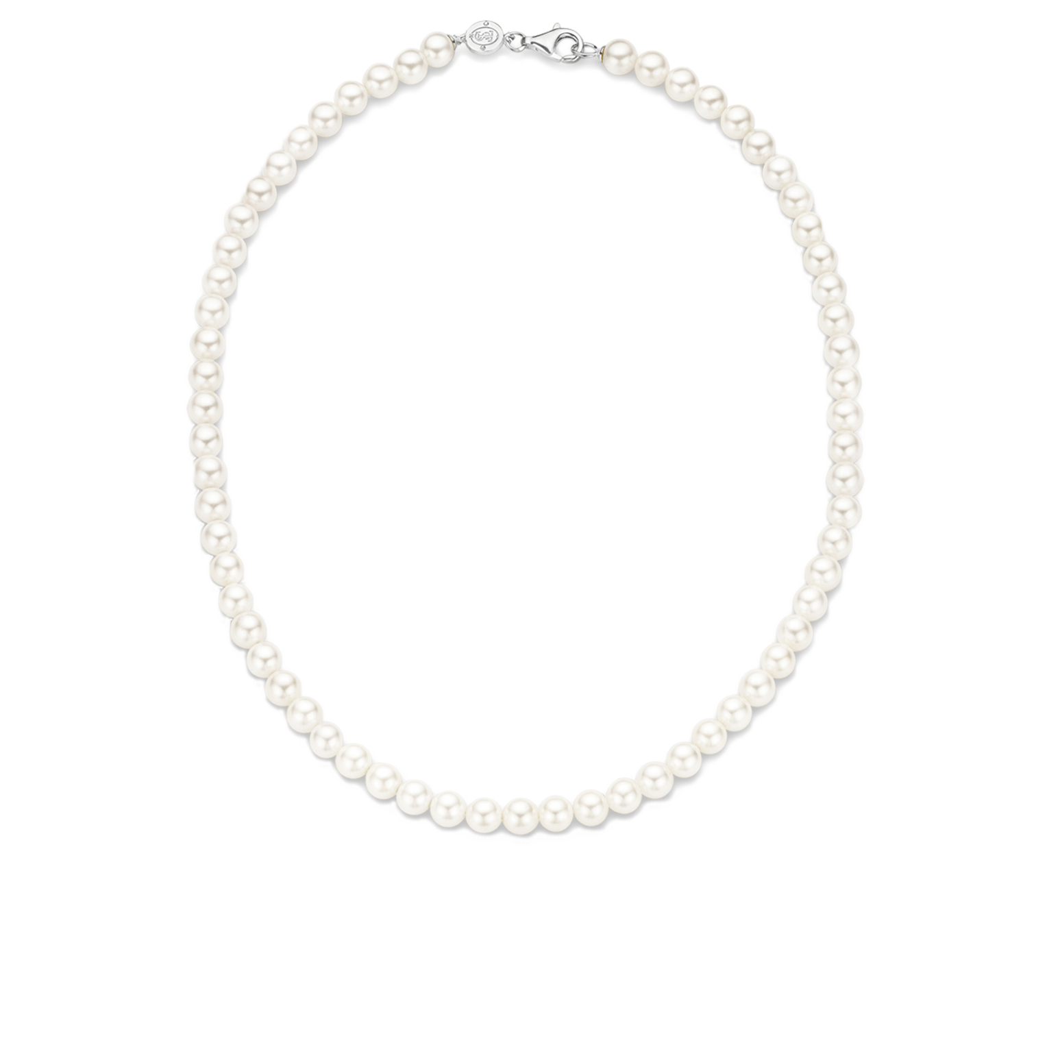 Girocollo Ti Sento Milano Perle e Chiusura Argento 3849PW/42 | ARVIMO Gioielli