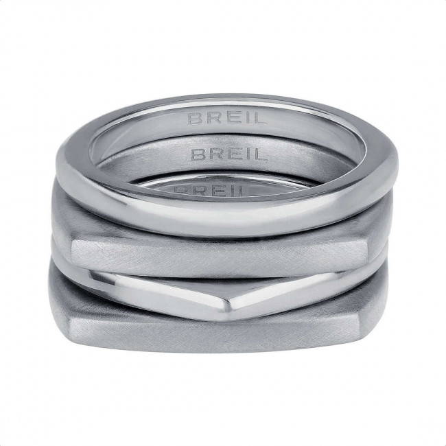 ANELLO BREIL NEW TETRA SILVER