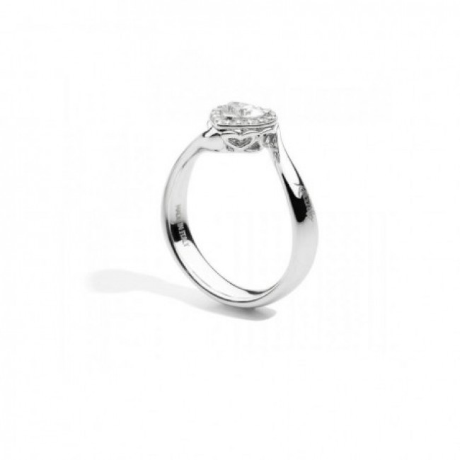 ANELLO RECARLO IN ORO BIANCO ANNIVERSARY LOVE R67SC002/050